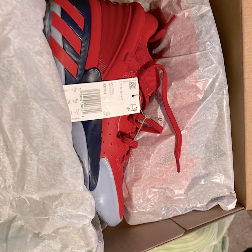 D.O.N Issue 2 Spider-Man Basketball Shoes by Adidas (New-In the Box)